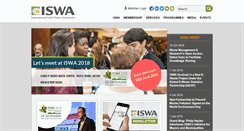 Desktop Screenshot of iswa.org